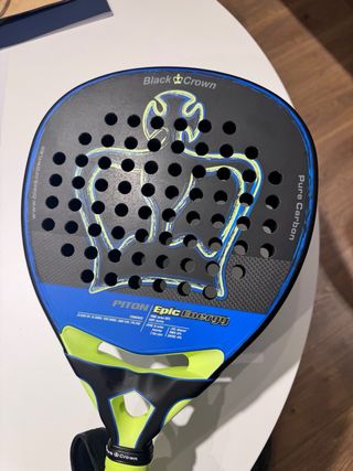 Pala de pádel Black Crown Piton Epic Energy