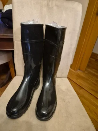 Botas de agua negras