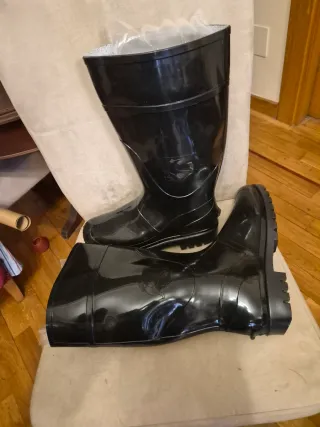 Botas de agua negras