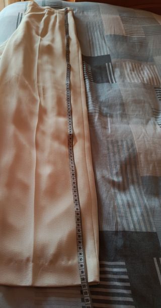 Conjunto blusa + pantalon color crema, JotaEle, 44