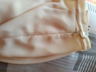 Conjunto blusa + pantalon color crema, JotaEle, 44