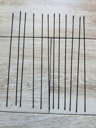 NUEVO! Pack 12pcs radios rueda bicicletaeta nuevos