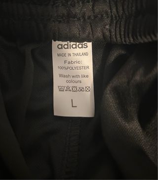 Pantalón Chándal Real Madrid Adidas Negro