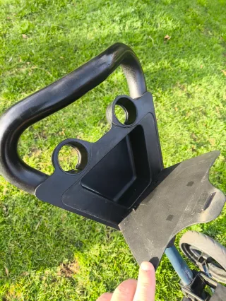 Carrito de golf 3 ruedas azul