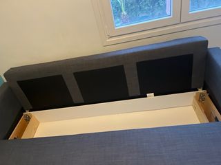 Sofá Cama Friheten Gris Ikea