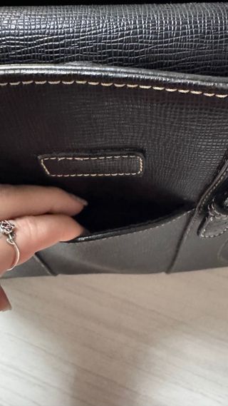 Borsetta donna ecopelle nera