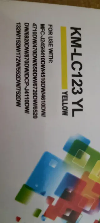 Tintas Impresora IBR-121/123 Compatible