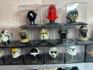 Colección Star Wars: Cascos y Figuras