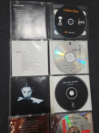 Set 4 CDs Celine Dion