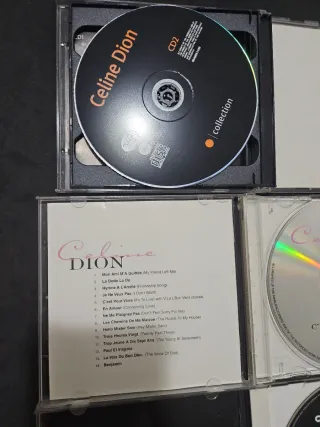 Set 4 CDs Celine Dion