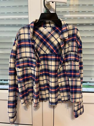 Camisa cuadros Zara niña 13-14