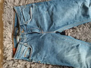 Pantalón vaquero Zara azul