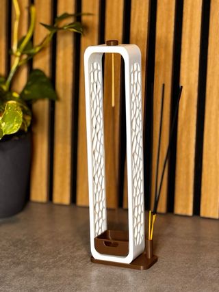 Porta incenso moderno design geometrico