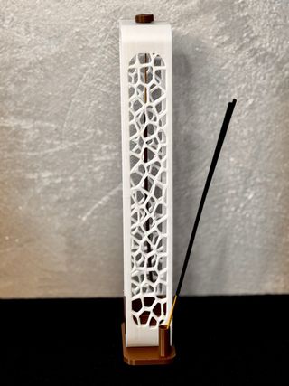 Porta incenso moderno design geometrico