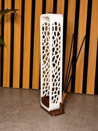 Porta incenso moderno design geometrico