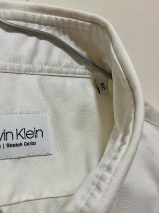 Camisa Calvin Klein Blanca talla 40