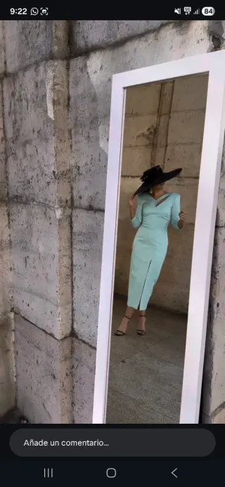 Vestido elegante mama de comunión