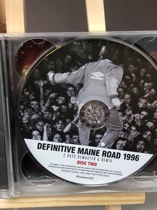 Oasis Maine Road 1996 4CD Japon
