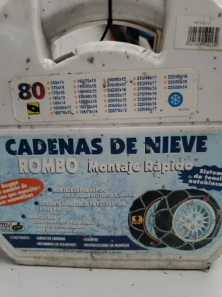 Cadenas de nieve para coche