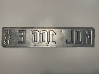 🇩🇪 Matrícula MIL 100 E