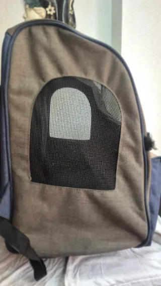 Mochila Trolley Camon Azul-Gris