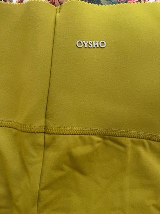 Oysho Leggings Fitness Verde Lima