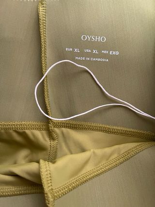 Oysho Leggings Fitness Verde Lima