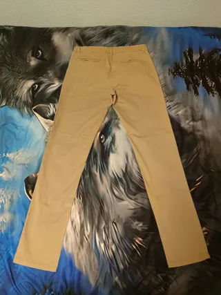 Pantalón Chino Lefties Beige Talla 40 Hombre