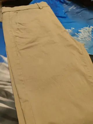 Pantalón Chino Lefties Beige Talla 40 Hombre