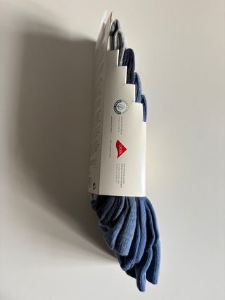 Calzini uomo Tchibo 5 paia blu/grigio