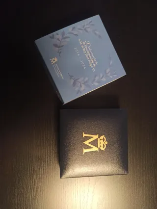 Moneda 10 Euros Aniversário Proclamación del Rey.