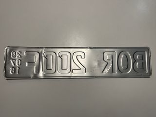 🇩🇪 Matrícula BOR 200F