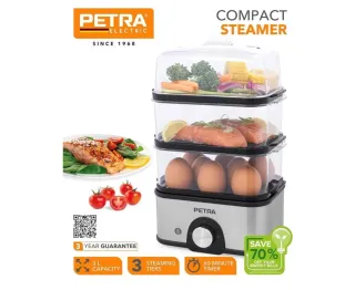 Vaporera Eléctrica Petra 3 Niveles