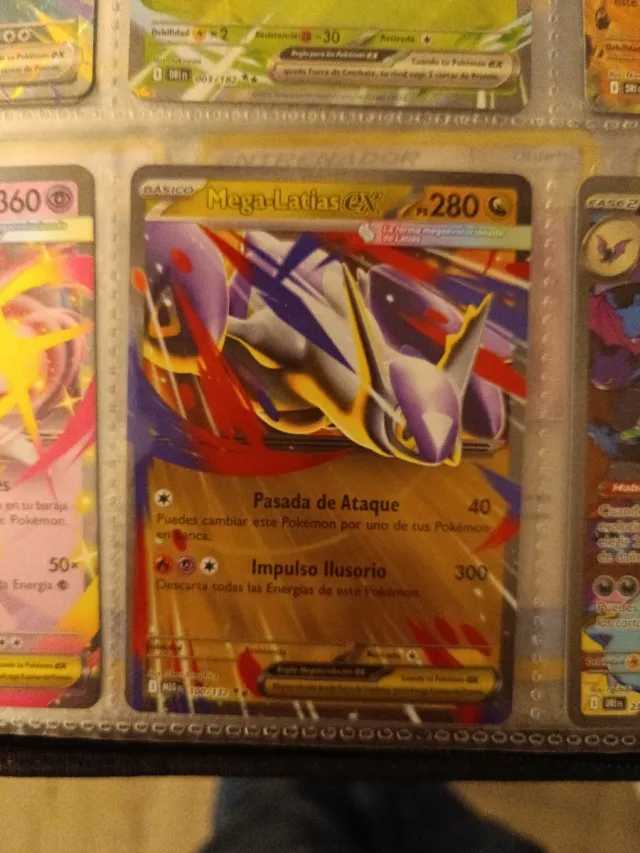 Carta Pokémon Mega-Latias EX MEG 100