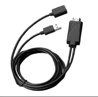 Adaptador 2 en 1 USB Hembra a HDMI Macho