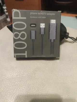 Adaptador 2 en 1 USB Hembra a HDMI Macho