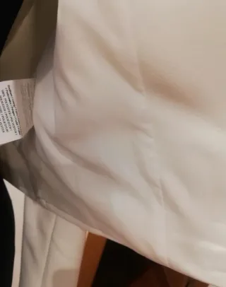 Chaqueta blanca manga abullonada