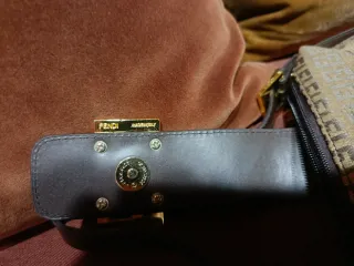 Bolso Fendi Beige y Marrón