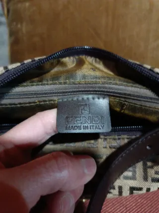 Bolso Fendi Beige y Marrón