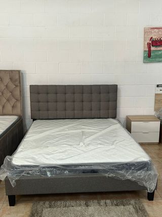 Cama 150 cm moderna + Cabezal Nuevo