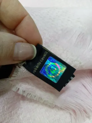 Sciarpa grande Roberto Cavalli rosa