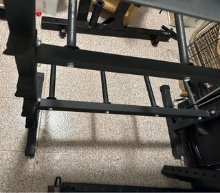 Soporte de pesas / rack de musculación con almacen