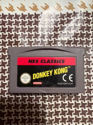 Donkey Kong NES Classics GBA