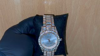 Reloj Oro y Plata Unisex