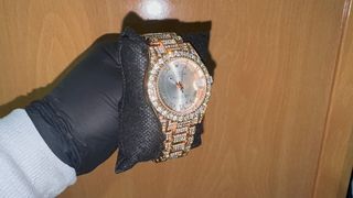 Reloj Oro y Plata Unisex