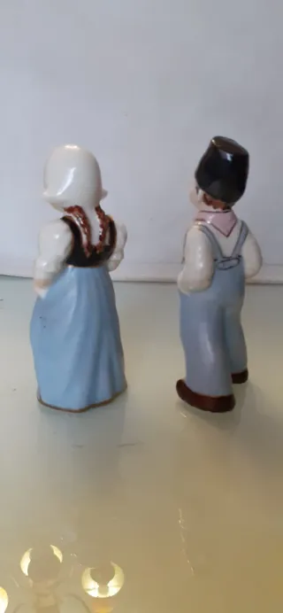 Figuras de porcelana de pareja