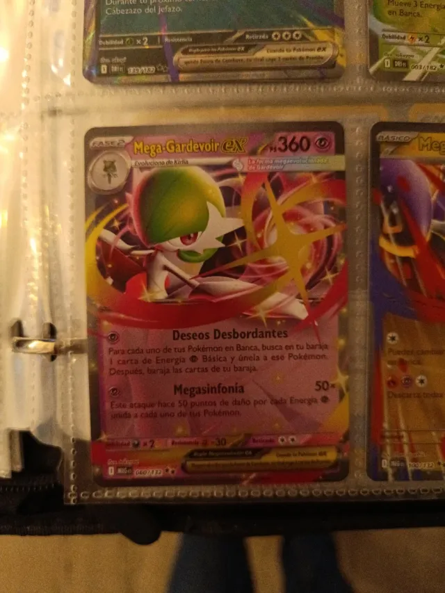 Carta Pokémon Mega-Gardevoir EX MEG 060