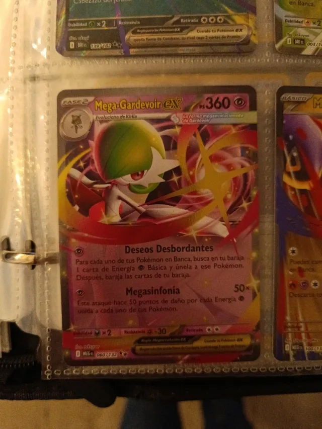 Carta Pokémon Mega-Gardevoir EX MEG 060