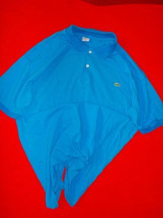 Polo Lacoste Azul Talla XL