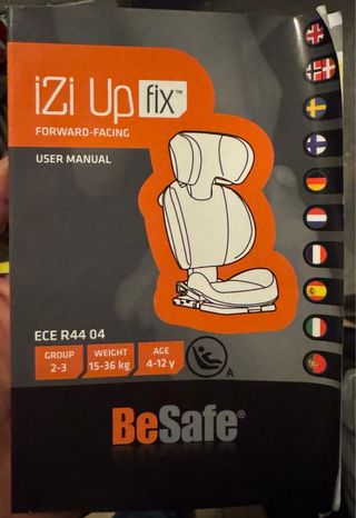 Silla coche Besafe Izi Fix Grupo 2-3